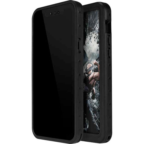 The Dark Knight Rises Batman and Bane Fighting iPhone 14 Pro Max Waterproof Case