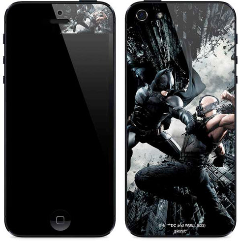 The Dark Knight Rises Batman and Bane Fighting iPhone 5/5s/5SE Skin