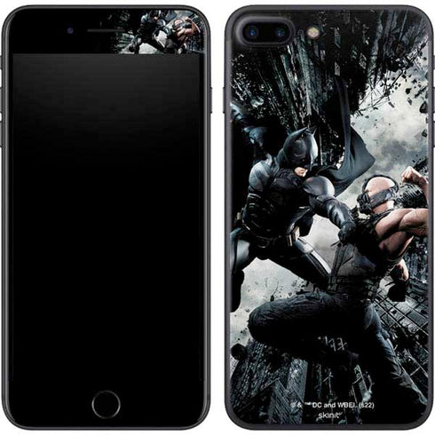 The Dark Knight Rises Batman and Bane Fighting iPhone 8 Plus Skin