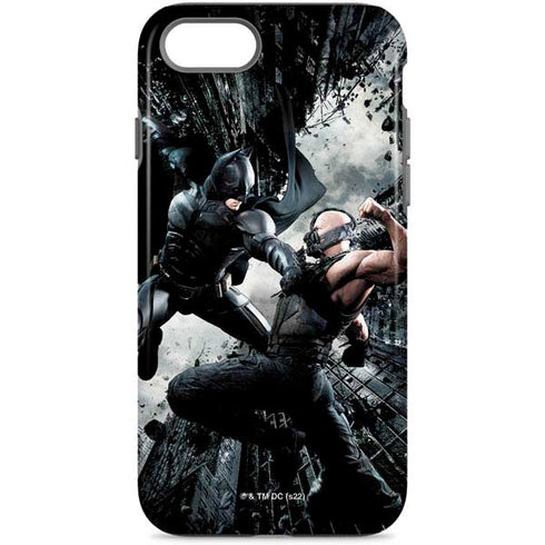 The Dark Knight Rises Batman and Bane Fighting iPhone 8 Pro Case