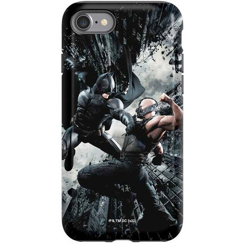 The Dark Knight Rises Batman and Bane Fighting iPhone SE (2nd & 3rd Gen) Pro Case