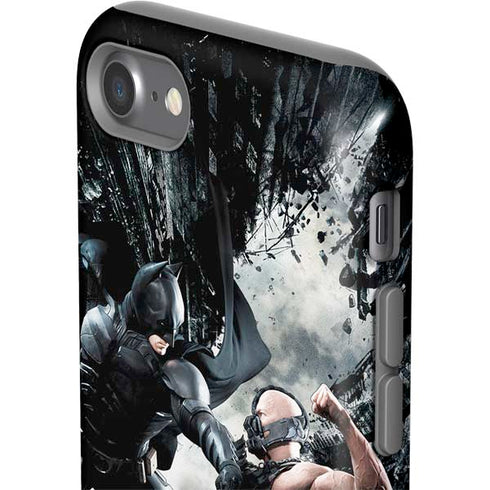The Dark Knight Rises Batman and Bane Fighting iPhone SE (2nd & 3rd Gen) Pro Case