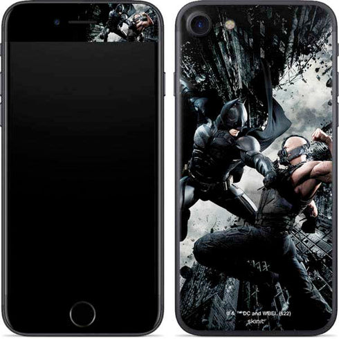 The Dark Knight Rises Batman and Bane Fighting iPhone SE (2nd & 3rd Gen) Skin