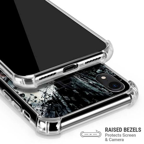 The Dark Knight Rises Batman and Bane Fighting iPhone XR Clear Case