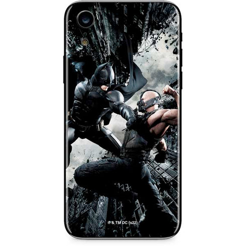 The Dark Knight Rises Batman and Bane Fighting iPhone XR Skin