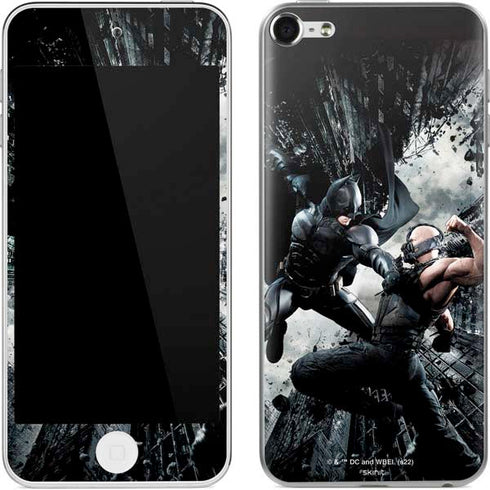 The Dark Knight Rises Batman and Bane Fighting Apple iPod Skin