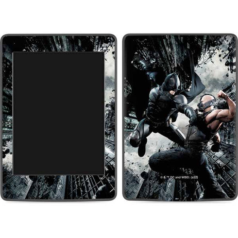 The Dark Knight Rises Batman and Bane Fighting Amazon Kindle Skin
