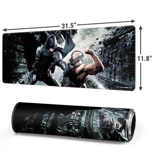 The Dark Knight Rises Batman and Bane Fighting Gaming Mouse Pad