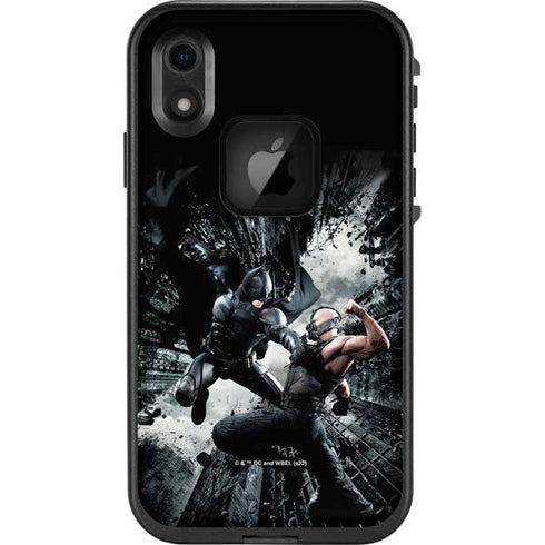 The Dark Knight Rises Batman and Bane Fighting LifeProof Fre iPhone Skin