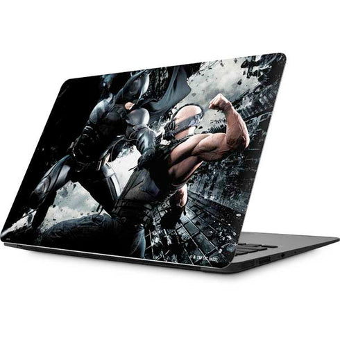 The Dark Knight Rises Batman and Bane Fighting Apple MacBook Skin