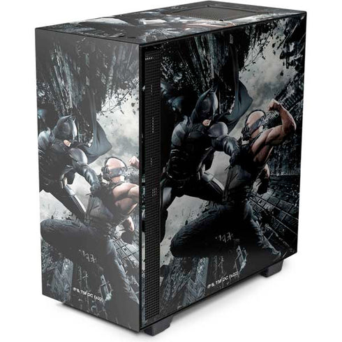 The Dark Knight Rises Batman and Bane Fighting NZXT H510 Compact ATX Mid-Tower Case Skin