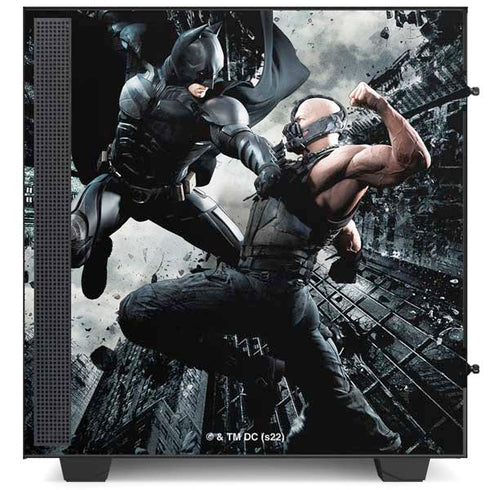 The Dark Knight Rises Batman and Bane Fighting NZXT H510 Compact ATX Mid-Tower Case Skin