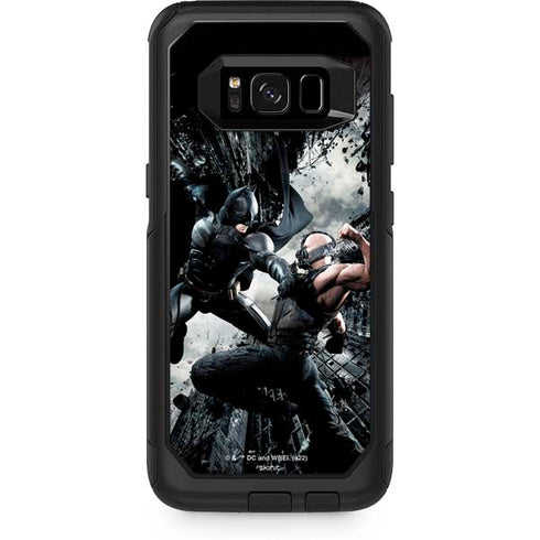 The Dark Knight Rises Batman and Bane Fighting Otterbox Commuter Galaxy Skin