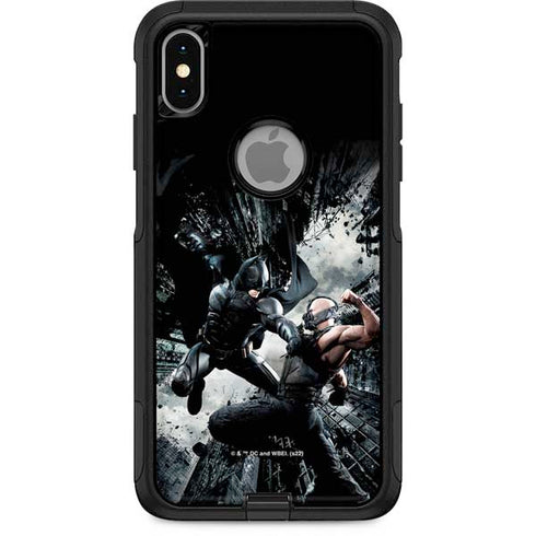 The Dark Knight Rises Batman and Bane Fighting Otterbox Commuter iPhone Skin