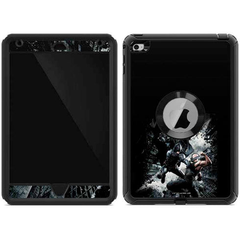 The Dark Knight Rises Batman and Bane Fighting Otterbox Defender iPad Skin