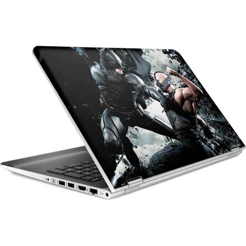 The Dark Knight Rises Batman and Bane Fighting HP Pavilion Skin