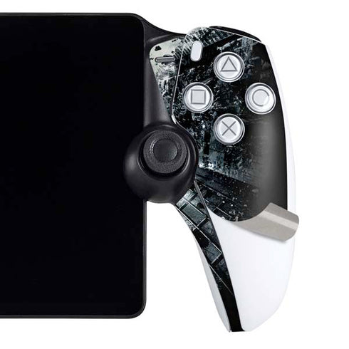 The Dark Knight Rises Batman and Bane Fighting PlayStation Portal Remote Player Skin