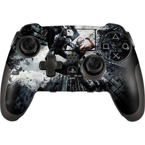 The Dark Knight Rises Batman and Bane Fighting PlayStation Scuf Vantage 2 Controller Skin