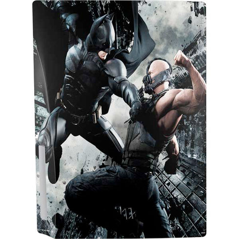 The Dark Knight Rises Batman and Bane Fighting PS5 Bundle Skin