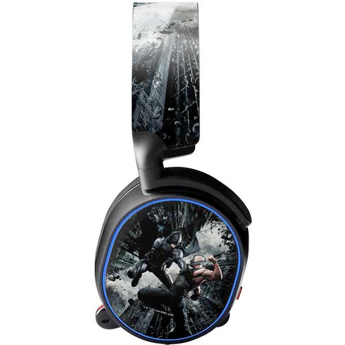 The Dark Knight Rises Batman and Bane Fighting SteelSeries Arctis 3 Skin