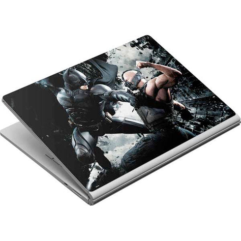 The Dark Knight Rises Batman and Bane Fighting Surface Book Skin