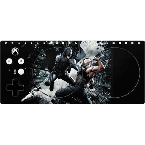 The Dark Knight Rises Batman and Bane Fighting Xbox Adaptive Controller Skin