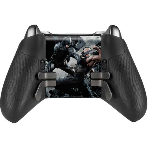 The Dark Knight Rises Batman and Bane Fighting Xbox Elite Wireless Controller Series 2 Skin