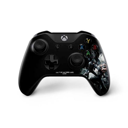 The Dark Knight Rises Batman and Bane Fighting Xbox One X Controller Skin