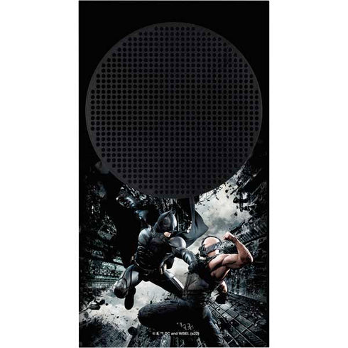 The Dark Knight Rises Batman and Bane Fighting Xbox Series S Bundle Skin