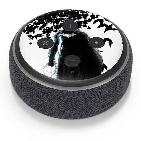 DC Comics Batman Holding batarang Art Amazon Echo Dot Skin