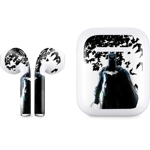 DC Comics Batman Holding batarang Art Apple AirPods Skin