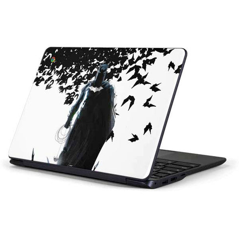 DC Comics Batman Holding batarang Art Samsung Chromebook Skin