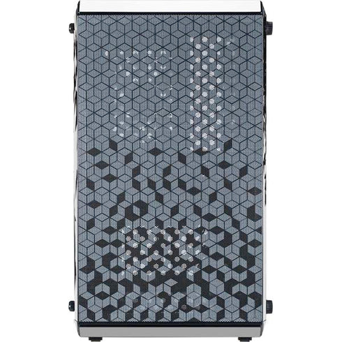 DC Comics Batman Holding batarang Art Cooler Master MasterBox Q300L Mini Tower Skin