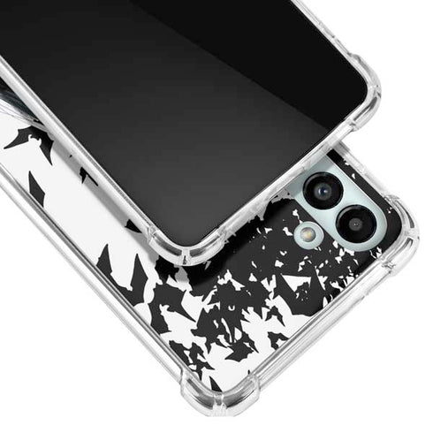 DC Comics Batman Holding batarang Art Galaxy A13 5G Clear Case