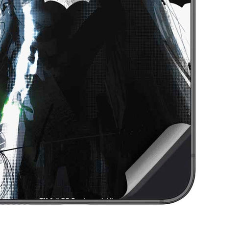 DC Comics Batman Holding batarang Art Galaxy A14 5G Skin