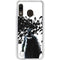 DC Comics Batman Holding batarang Art Galaxy A20 Clear Case