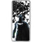 DC Comics Batman Holding batarang Art Galaxy A21 Clear Case