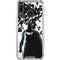DC Comics Batman Holding batarang Art Galaxy A30 Clear Case
