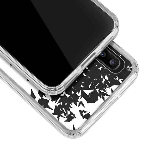 DC Comics Batman Holding batarang Art Galaxy A30 Clear Case