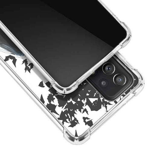 DC Comics Batman Holding batarang Art Galaxy A52 5G Clear Case