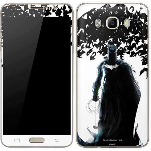 DC Comics Batman Holding batarang Art Galaxy J7 Skin