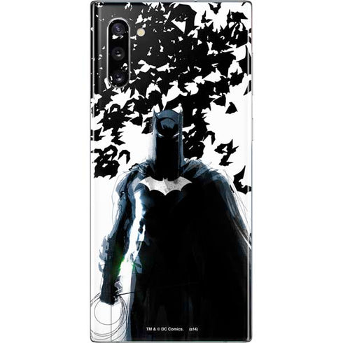 DC Comics Batman Holding batarang Art Galaxy Note 10 Skin