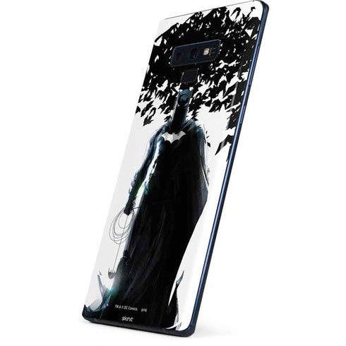 DC Comics Batman Holding batarang Art Galaxy Note 9 Skin