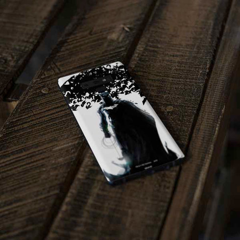 DC Comics Batman Holding batarang Art Galaxy Note 9 Skin