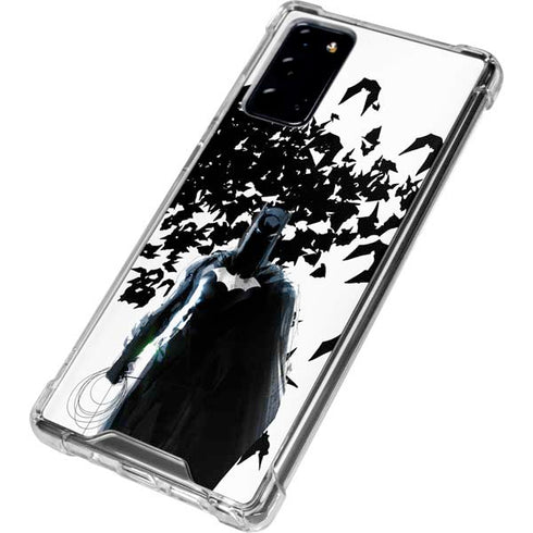 DC Comics Batman Holding batarang Art Galaxy Note20 5G Clear Case