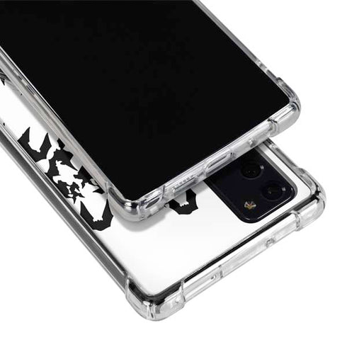 DC Comics Batman Holding batarang Art Galaxy Note20 5G Clear Case