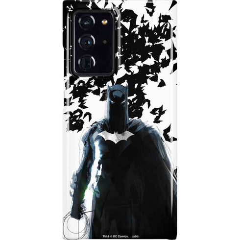 DC Comics Batman Holding batarang Art Galaxy Note20 Ultra 5G Lite Case
