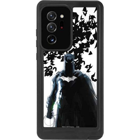 DC Comics Batman Holding batarang Art Galaxy Note20 Ultra 5G Waterproof Case
