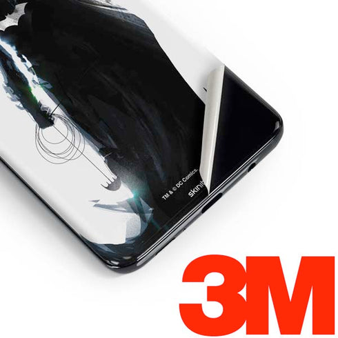 DC Comics Batman Holding batarang Art Galaxy S10 Skin