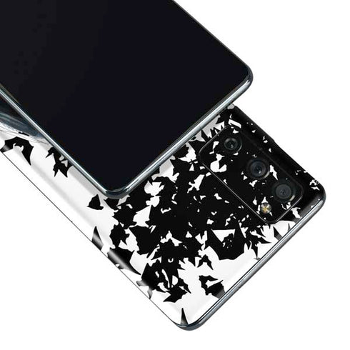 DC Comics Batman Holding batarang Art Galaxy S20 Fan Edition Skin